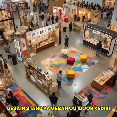 desain stand pameran outdoor kediri